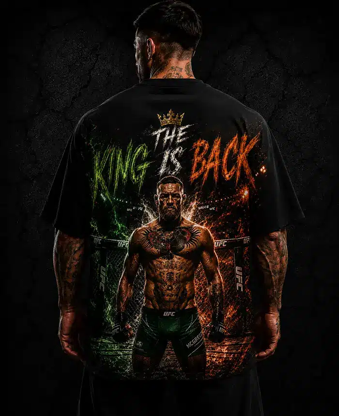 the KING IS BACK Camiseta Oversize