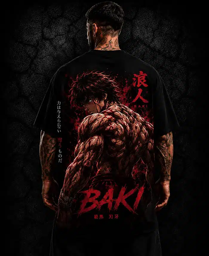BAKI CAMISETA OVERSIZE