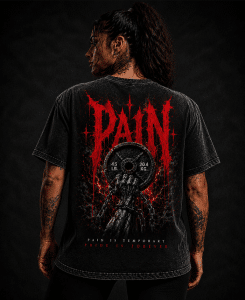 Camiseta Oversize PAIN – Creed Collection SVNT Mujer