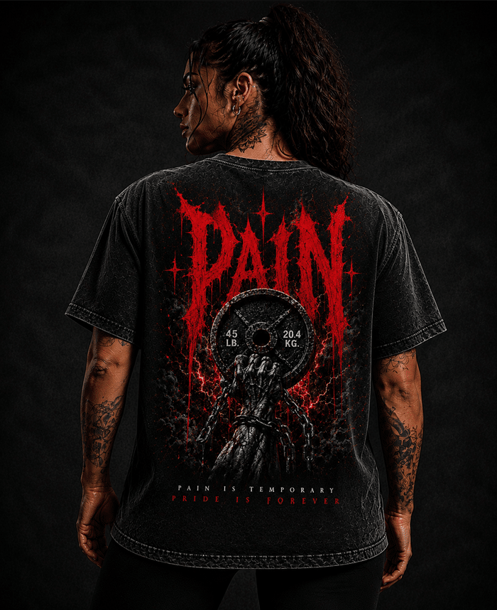 Camiseta Oversize PAIN – Creed Collection SVNT Mujer