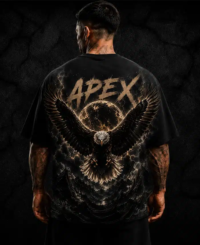 IRON EAGLE Camiseta Oversize
