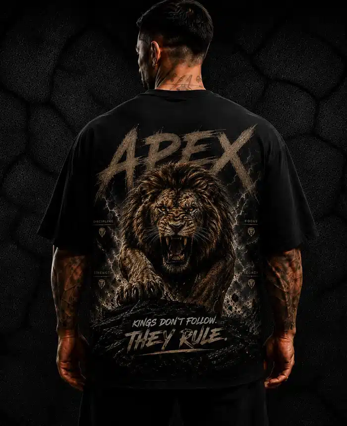 KING LION Camiseta Oversize