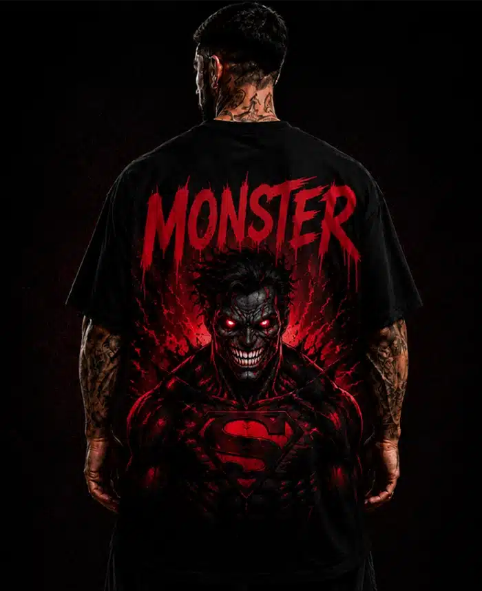 Camiseta Oversize DARK POWER – Monster Collection | SVNT