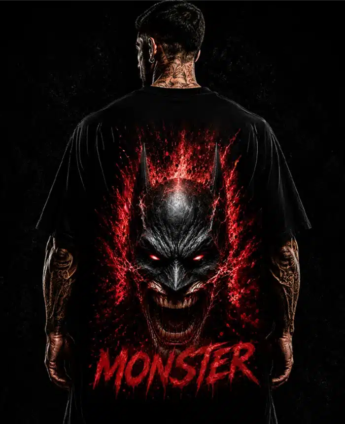 Camiseta Oversize DARK RAGE – Monster Collection | SVNT
