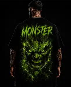 Camiseta Oversize TOXIC FURY – Monster Collection | SVNT