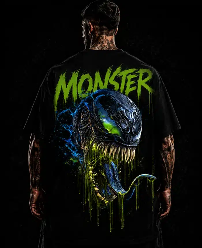Camiseta Oversize VENOM TOXIC – Monster Collection | SVNT